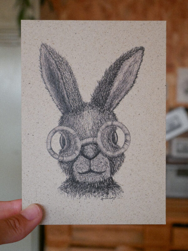 Karte Hase Henri